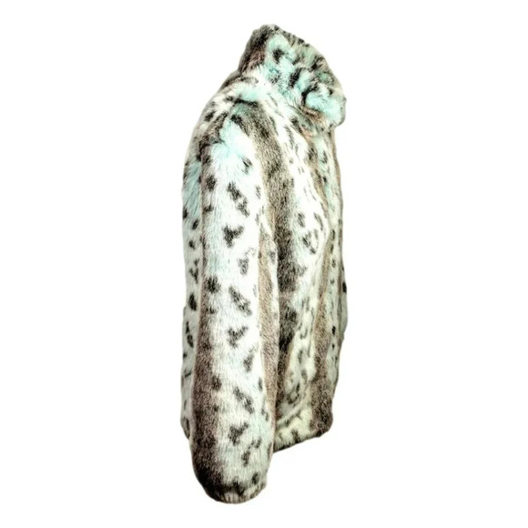 Vintage Polar Magic Jacket and Hat  Blue Faux Fur Size S Movie Star circa 70s - Picture 4 of 15